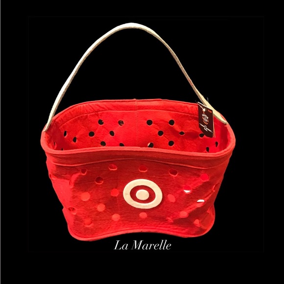 8-Inch Plush Target Basket Halloween Trick-or-Treat Pail - Hyde & EEK! Boutique - Picture 5 of 5